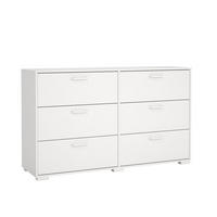 KOMMODE, Sofia, Weiß, Holzwerkstoff, 139 x 40 x 83 cm - Weiß, Holzwerkstoff (139/83/40cm) - ebuy24
