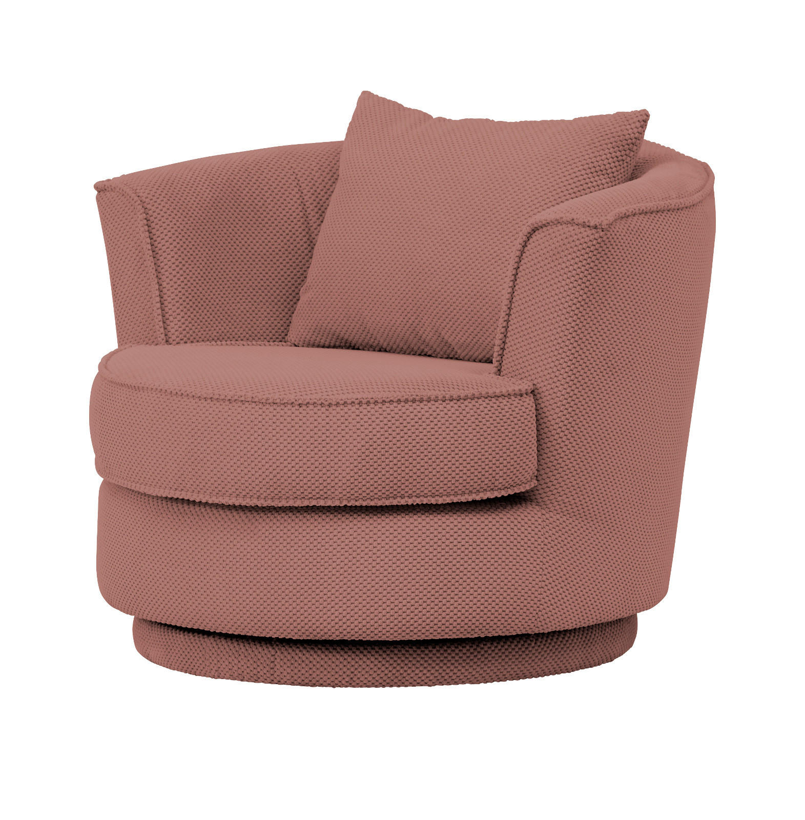 XXXLutz Drehsessel Terracotta 95x77x95 cm