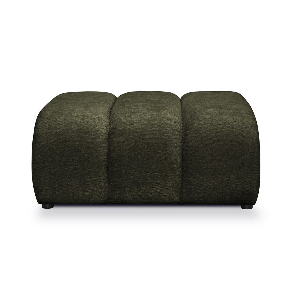 Thumbnail - Makamii Pouf, Olivgrün, Textil, 1-Sitzer, 94x40x89 cm, Hergestellt in Europa, Oeko-Tex®, Wohnzimmer, Sofas & Couches, So...