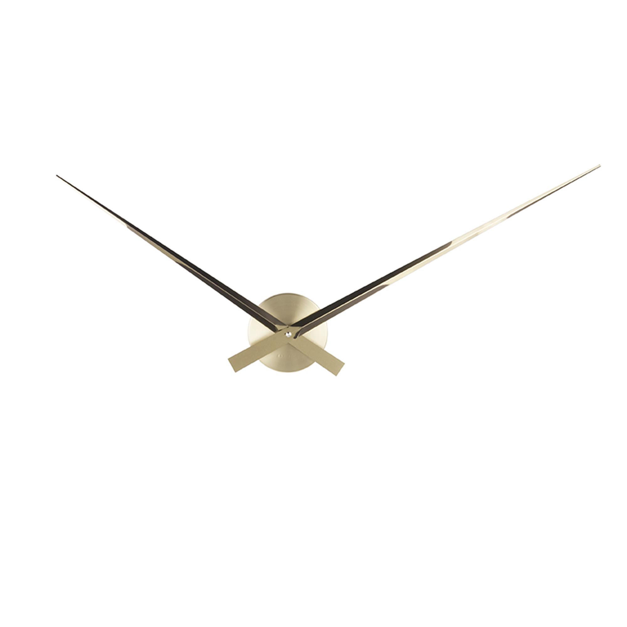Karlsson Wanduhr Gold 77.5x77.5x5 cm