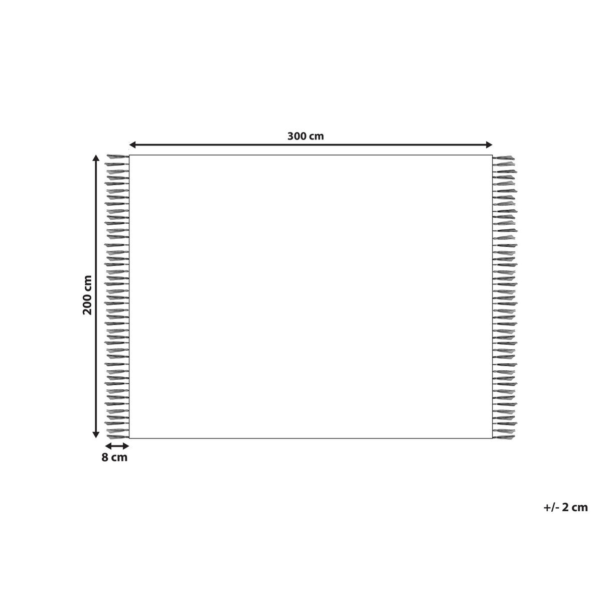 KELIM-TEPPICH Niavan 300/200 cm - Beige, Textil (200/300cm) - Beliani