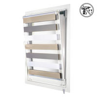 DOPPELROLLO Dreifarbig, 75 cm x 180 cm - Multicolor, Kunststoff (75/180cm) - STORESDECO