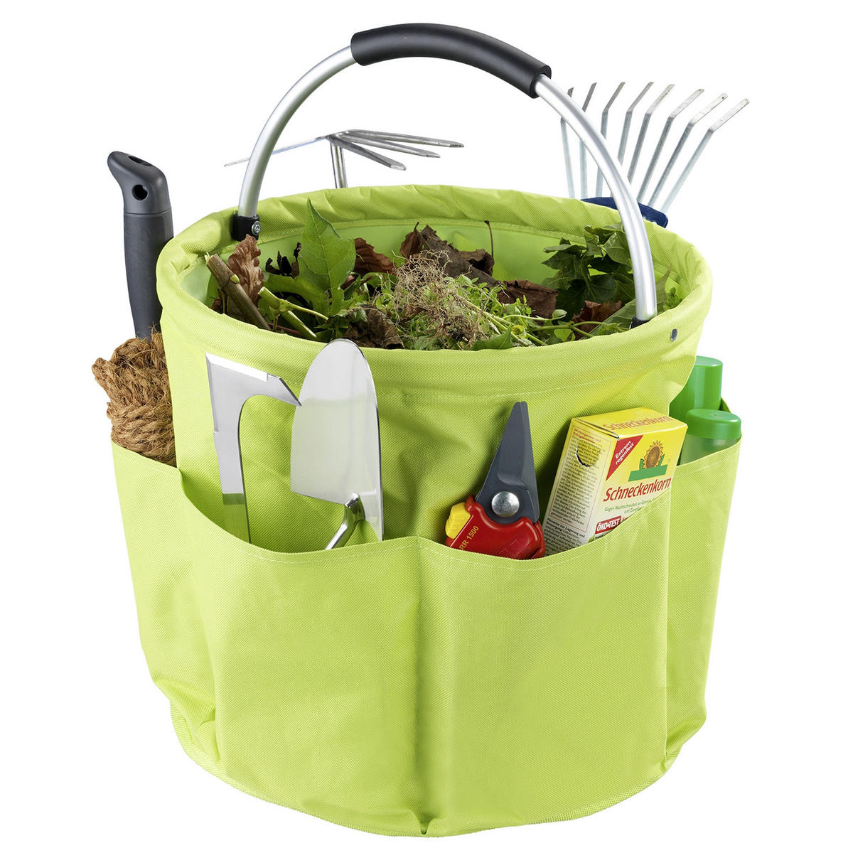 GARTENWERKZEUG-ORGANIZER Faltbar - Grün, Textil (35/35/35cm) - Maximex