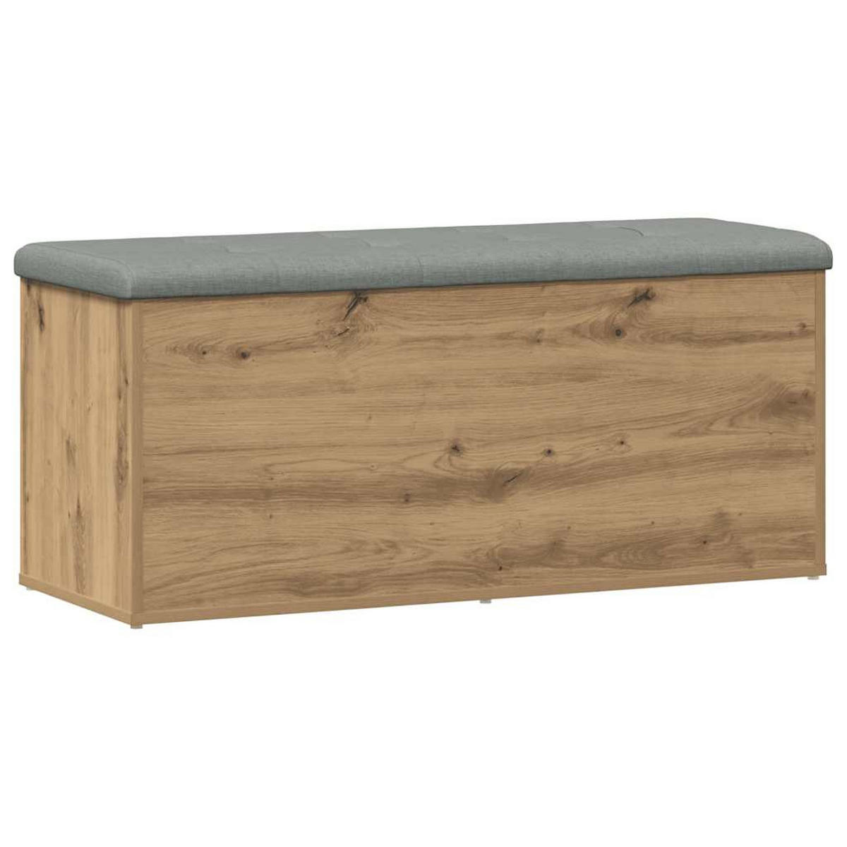 AUFBEWAHRUNGSBANK Artisan-Eiche 102/42/45 Cm Holzwerkstoff - Braun, Holzwerkstoff (42/45/102cm) - vidaXL