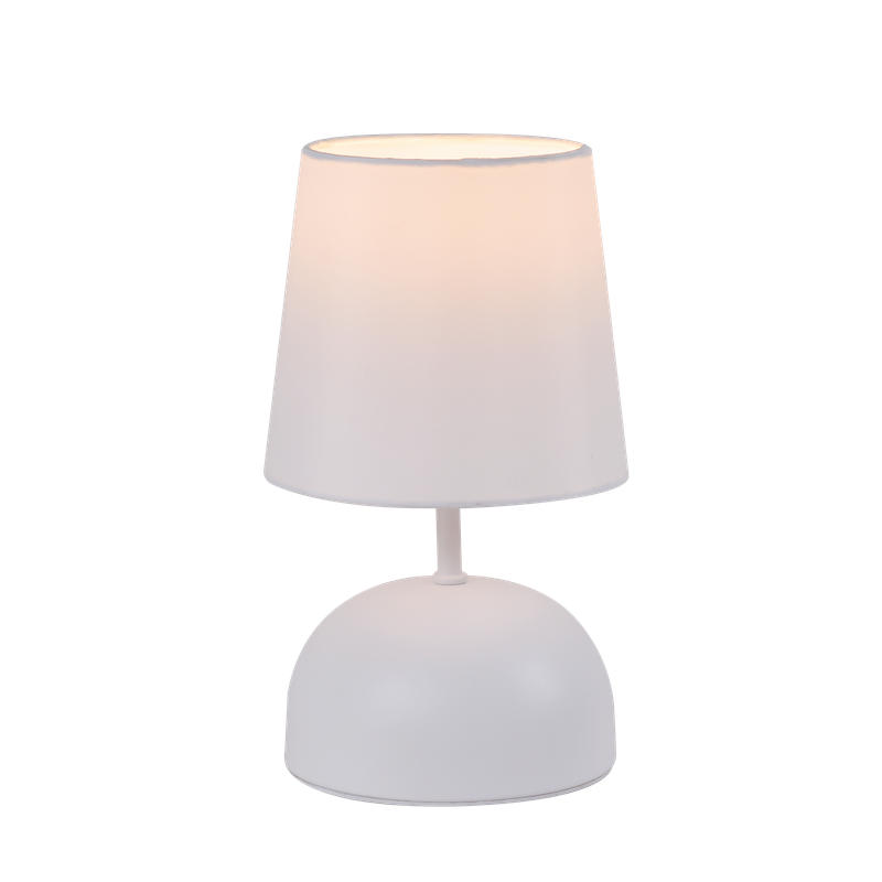 LED stolní lampa FOX II 14/14/24,5 cm - bílá, kov (14/14/24.5cm) - Nettlife