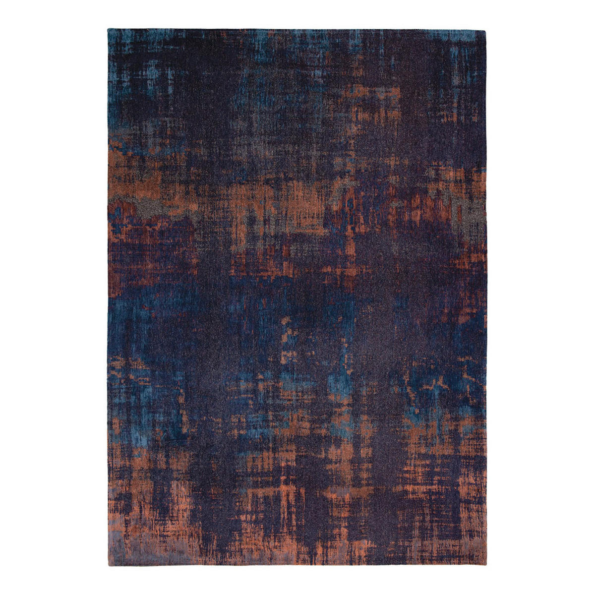 TEPPICH Sunset Blue Atlantic 170/240 cm - Schwarz, Textil (170/240cm) - Louis De Poortere