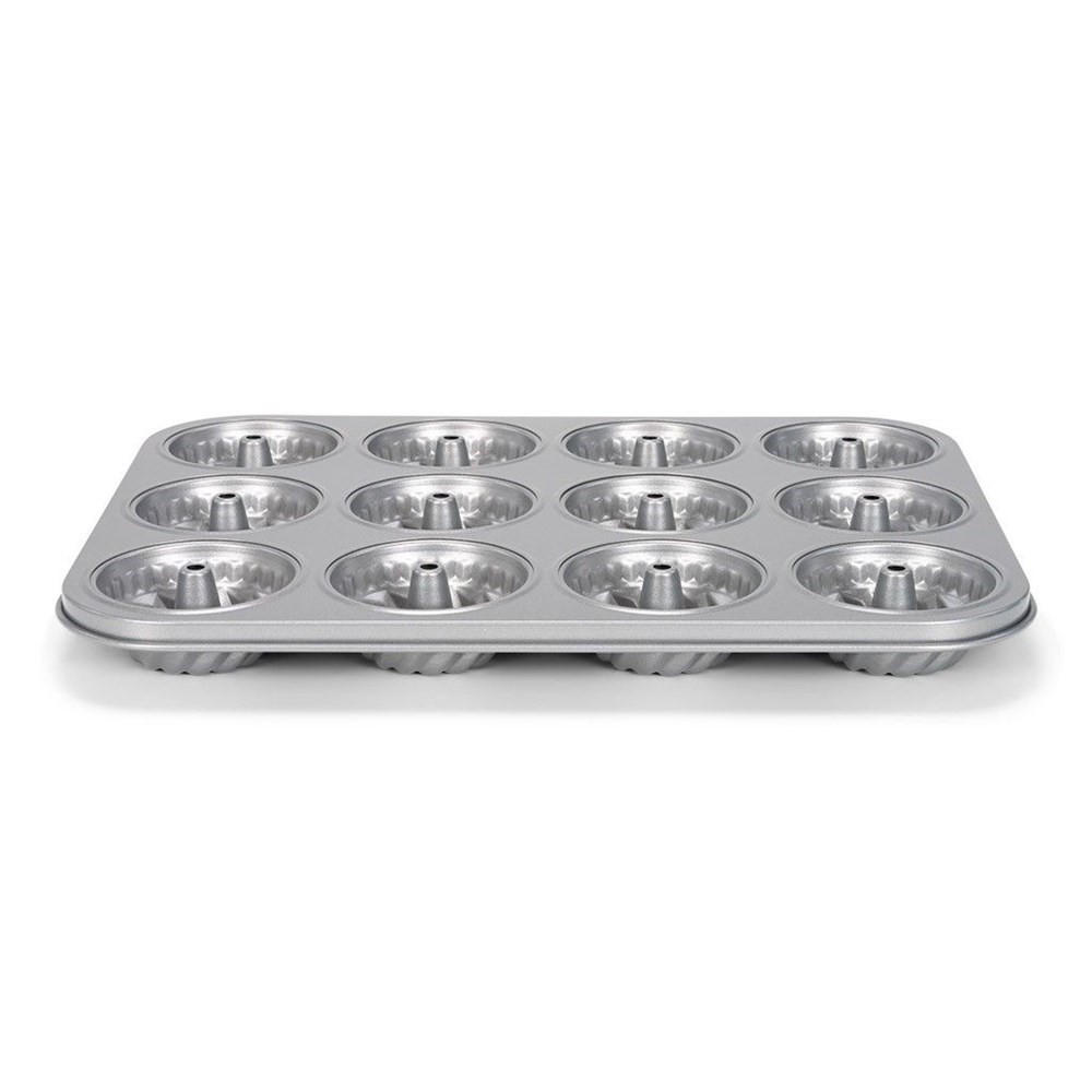 MUFFINFORM Silber 35/26.5/3.2 cm P03682 - Silberfarben, Metall (26.5/3.2/35cm) - Patisse 