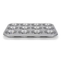 MUFFINFORM Silber 35/26.5/3.2 cm P03682 - Silberfarben, Metall (26.5/3.2/35cm) - Patisse 