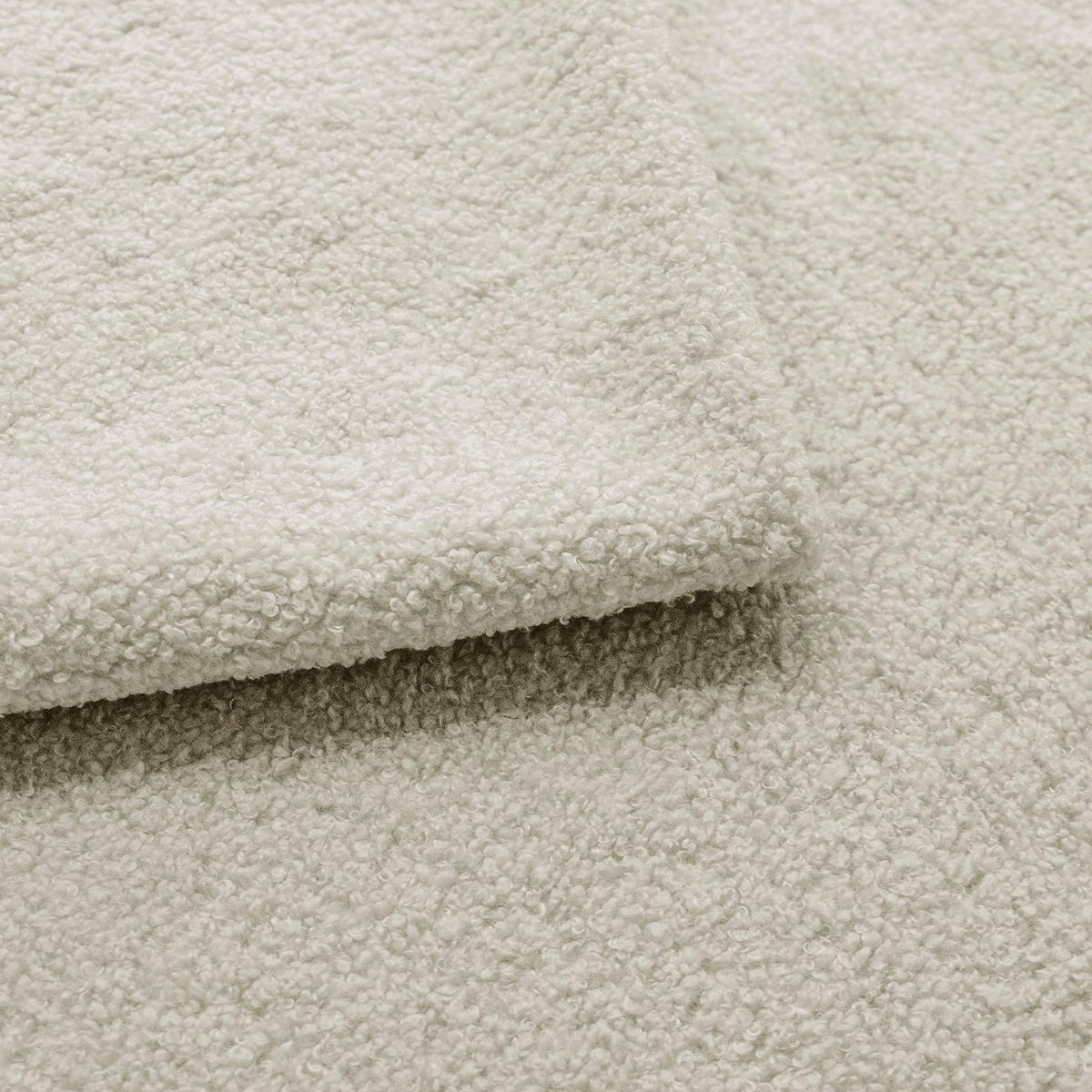 ECKSOFA WALONGO mit Schlaffunktion, Creme - Weiß, Textil (261/143cm) - Fedve