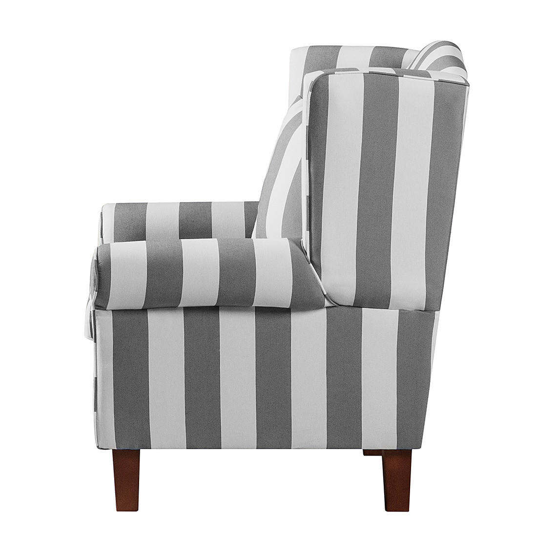 SESSEL - Webstoff - Grau, Textil (78/95/78cm) - home24