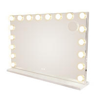 BADEZIMMERSPIEGEL BRUCHSAL Ⅲ 80/60/14 cm - Weiß, Glas (60/14/80cm) - Nettlife