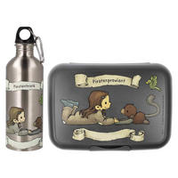 LUNCH-SET Anouk Piratenverpflegung bunt - Multicolor, Kunststoff/Metall (1/1/1cm) - Goebel