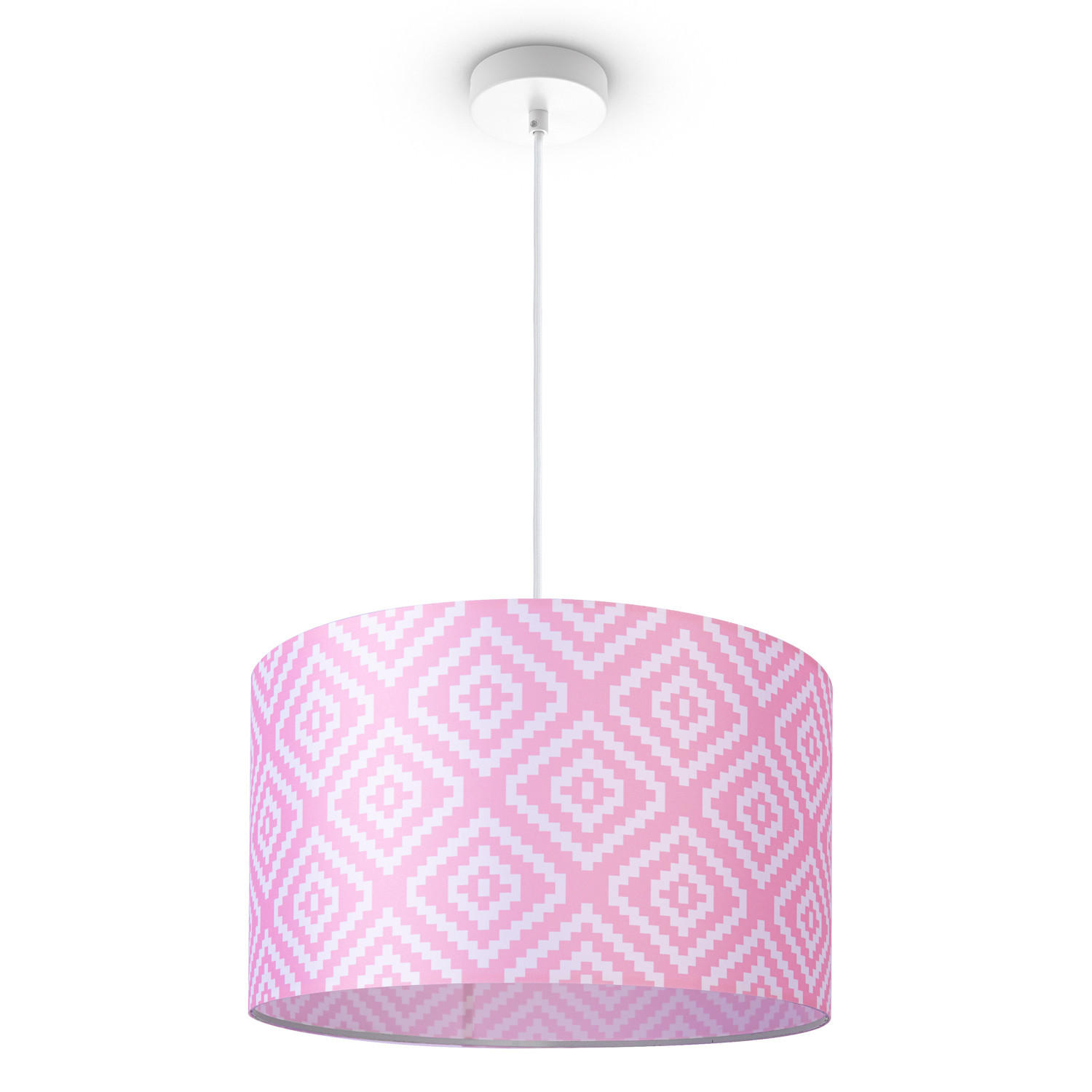 PENDELLEUCHTE Hugo Pd1 Stl 400 - Weiß, Metall (45.5/45.5/27cm) - Paco Home