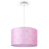 PENDELLEUCHTE Hugo Pd1 Stl 400 - Weiß, Metall (45.5/45.5/27cm) - Paco Home