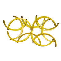 WANDDEKO Gold 115/62 cm - Goldfarben, Metall (5.81/62/11cm) - KUNSTLOFT