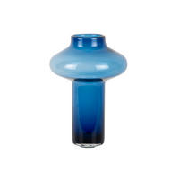 VASE Asombroso Blau 20/20/37 cm - Blau, Glas (37cm) - Present Time