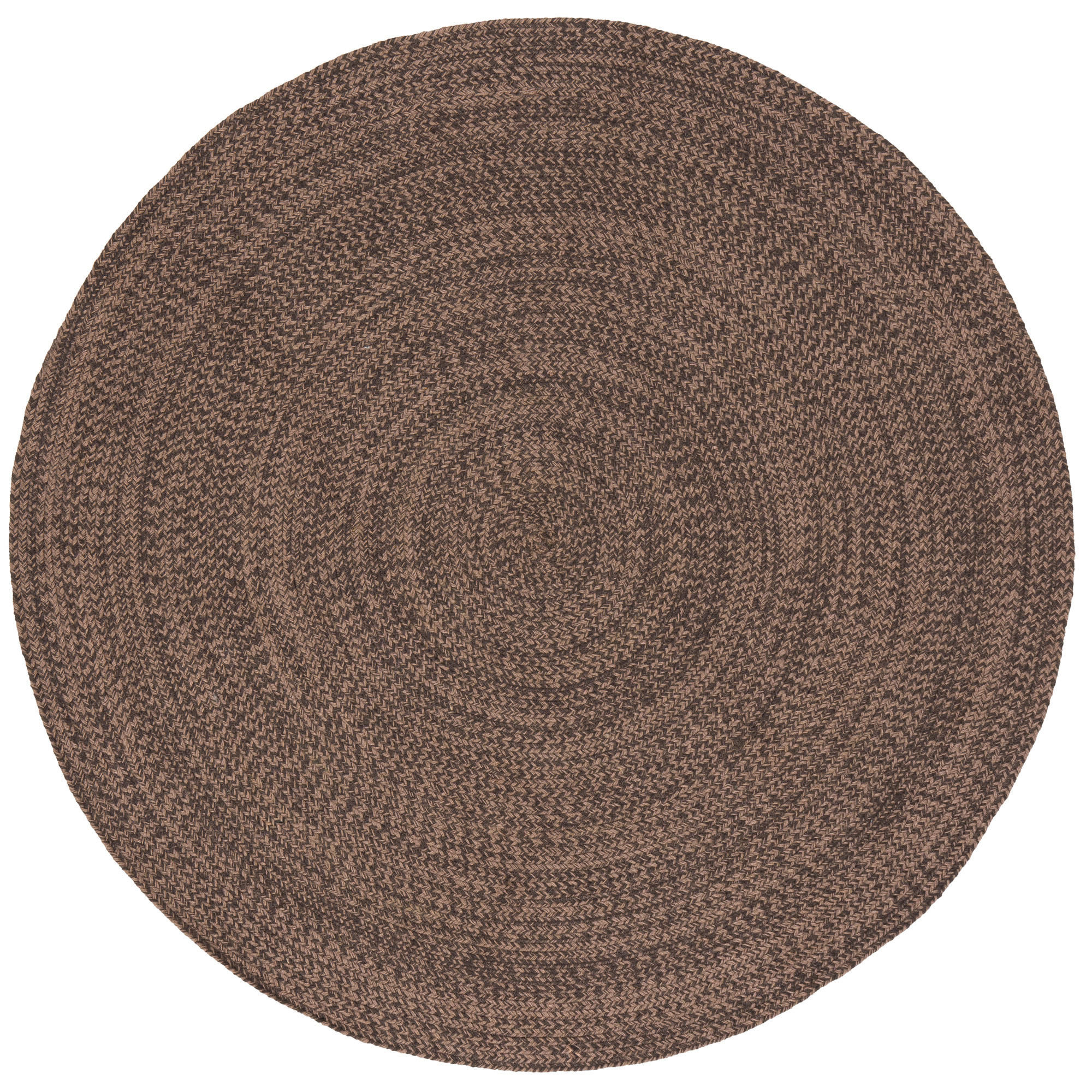 NATURFASER TEPPICH HANDGEFERTIGT JUTE KAYA RUND - Braun, Textil (120/120cm) - Pergamon