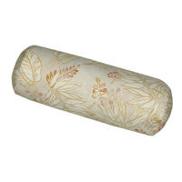 NACKENROLLENHÜLLE Blattgold taupe 100% Baumwolle 15/40 cm - Taupe, Textil (15/40cm) - beties Heimtextil