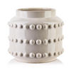 VASE Migliore Beige 25/25/22.5 cm Keramik - Beige, Keramik (22.5cm) - Mondex