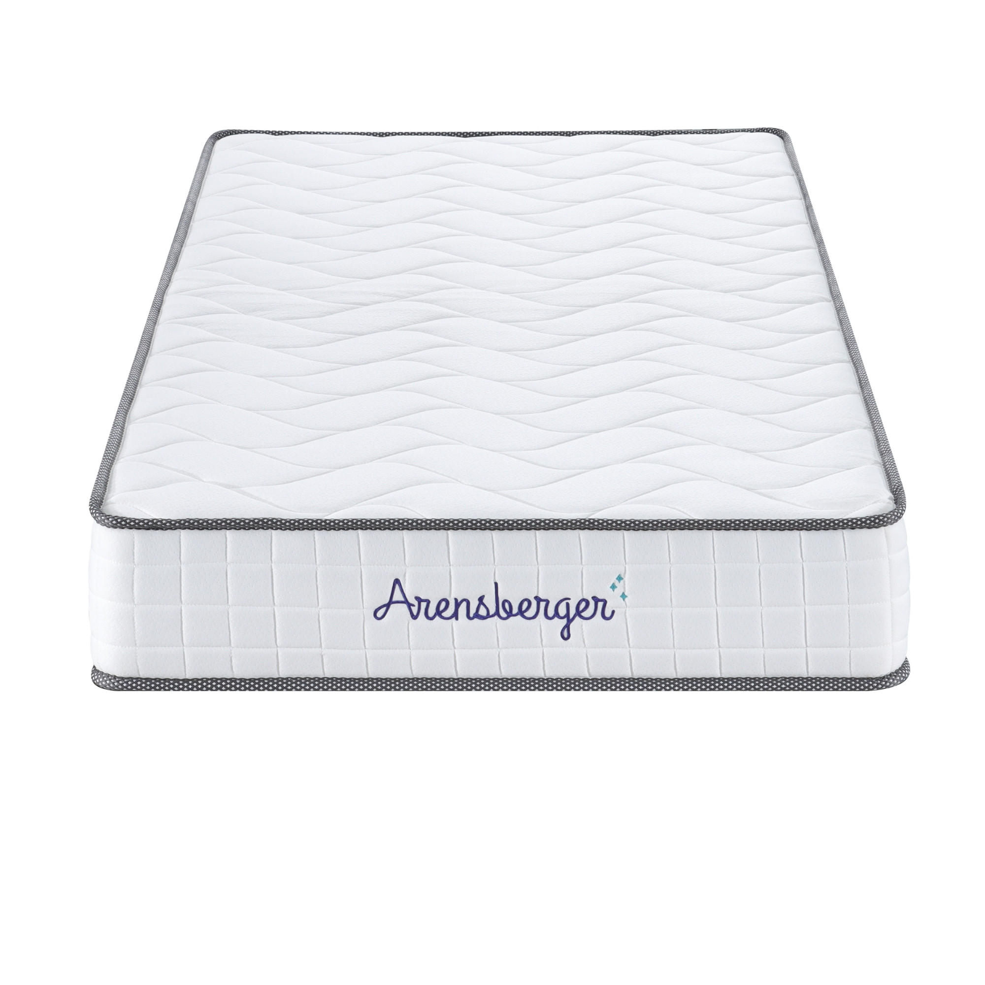 TASCHENFEDERKERN Matratze JANA, 120x200cm - Weiß, Textil (120/200cm) - Arensberger