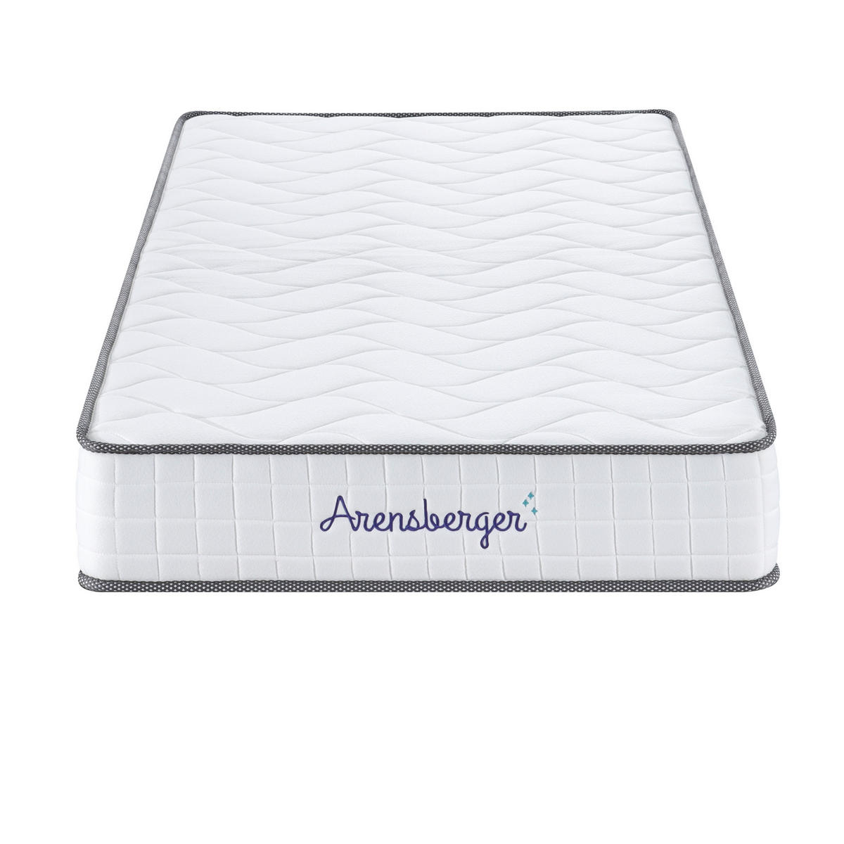 TASCHENFEDERKERN Matratze JANA, 180x200cm - Weiß, Textil (180/200cm) - Arensberger