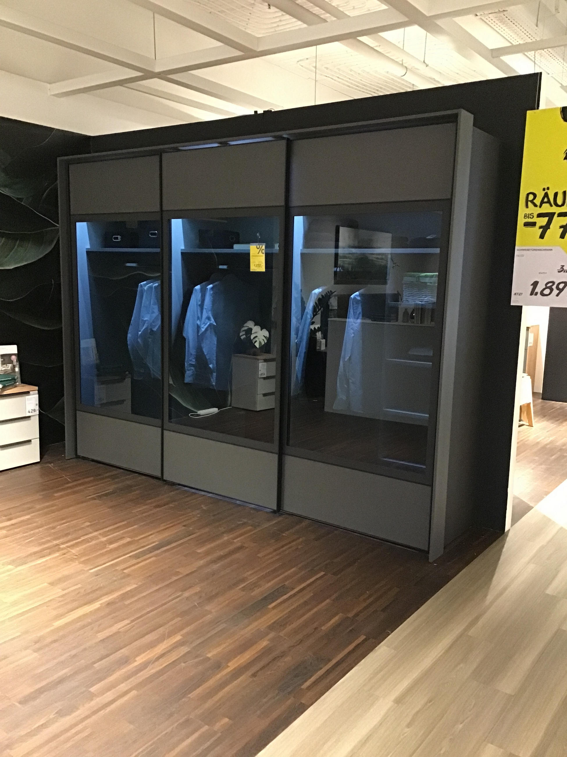 Schwebetürenschrank PALUDI - Moderano