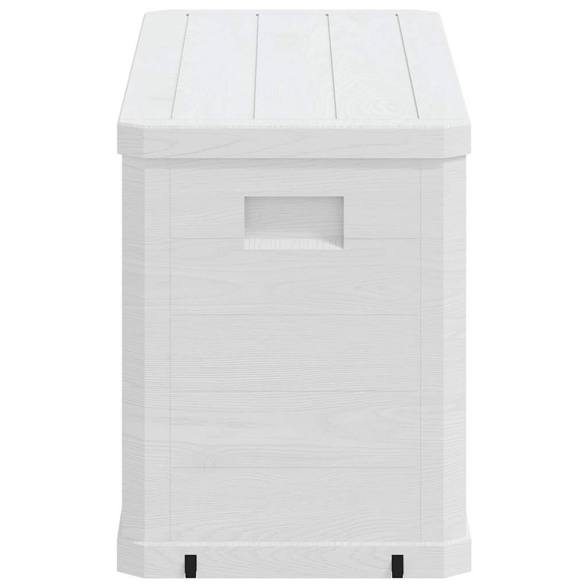 GARTEN-AUFBEWAHRUNGSBOX 280 L Hellgrau - Grau, Kunststoff (117/56/45cm) - vidaXL