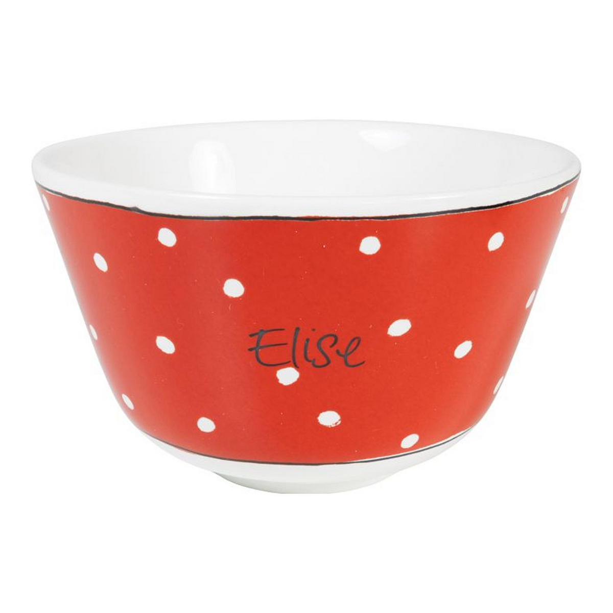 SCHALE Uni Efteling in Rot - 14cm - Rot, Keramik (14.3/9/14.3cm) - Blond Amsterdam