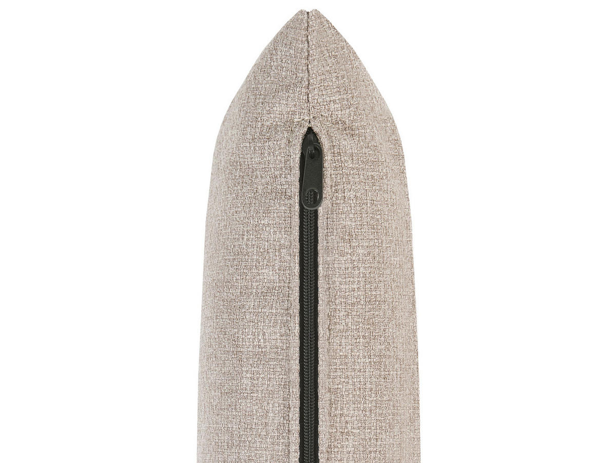 MODULÁRNÍ POHOVKA 2-místná Béžová Látka Egeris - béžová, textil (172/80/94cm) - Beliani