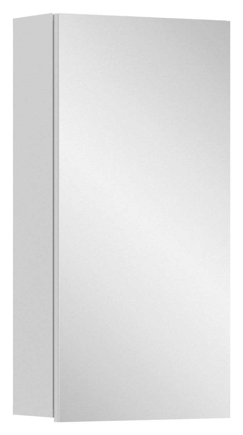 Homes & Jones Spiegelschrank Weiß 38x77x18 cm