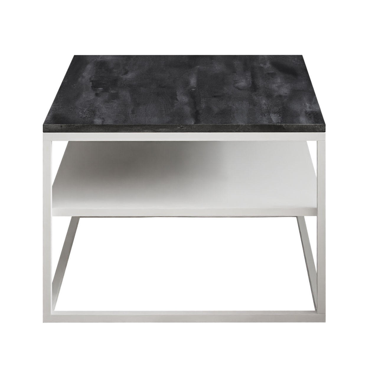 Lookway Couchtisch Weiß 69x48x69 cm