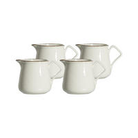 KRÜGE Casa beige 330 ml 4er Set - Beige, Keramik (0.3L) - Ritzenhoff Breker
