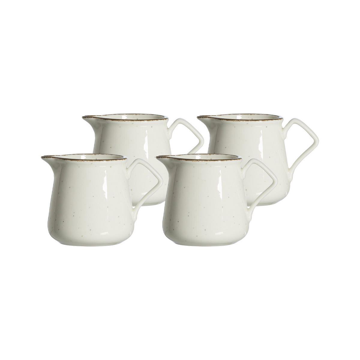 KRÜGE Casa beige 330 ml 4er Set - Beige, Keramik (0.3L) - Ritzenhoff Breker