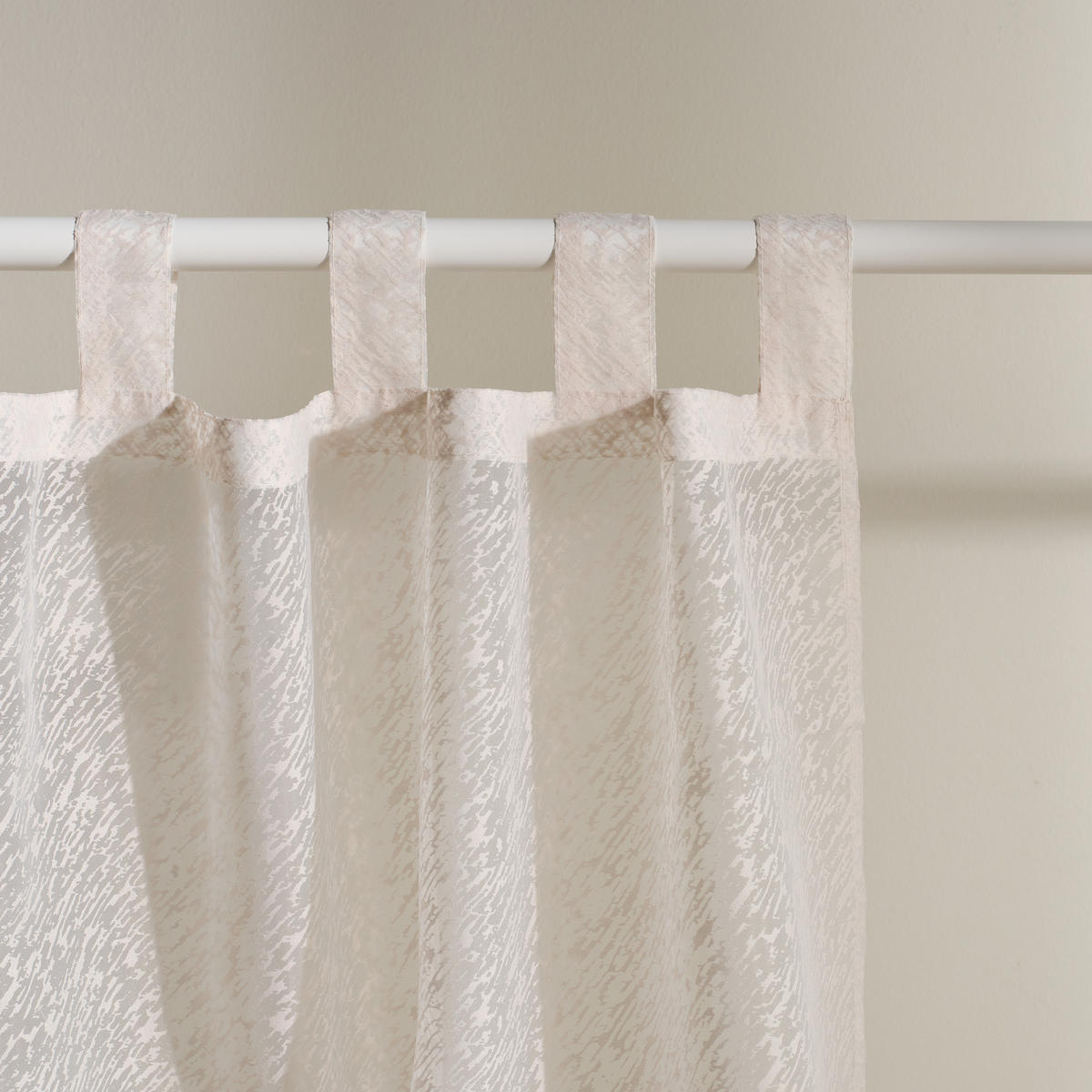 VORHANG Hianto - Ecru, Textil (140/1/250cm) - home&you