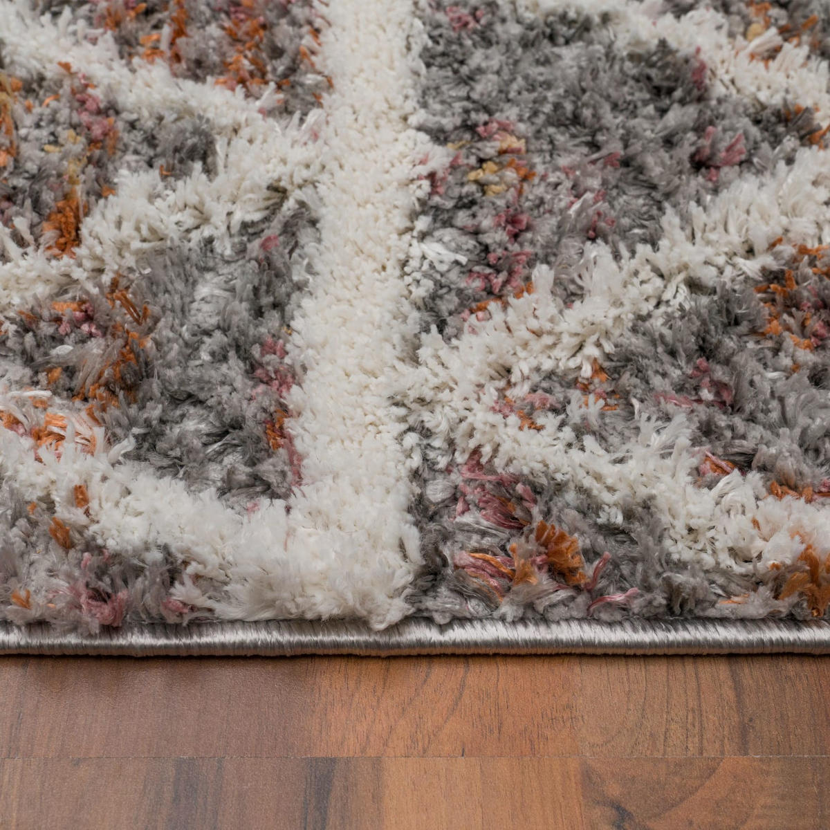 HOCHFLORTEPPICH 160/220 cm Monza 653 - Multicolor, Kunststoff (160/220cm) - Paco Home