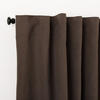 FERTIGVORHANG 140x280cm dunkelbraun - Dunkelbraun, Textil (140/280cm) - Dekoria