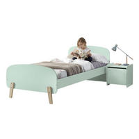 KINDERZIMMER Set Karilynn 1 Massivholz+MDF rosa - Grün, Holz (210/73/110cm) - 58aufmkessel