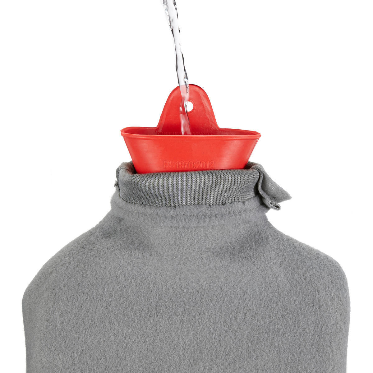 WÄRMFLASCHE - Multicolor, Kunststoff/Textil (19/36/4.5cm) - Relaxdays