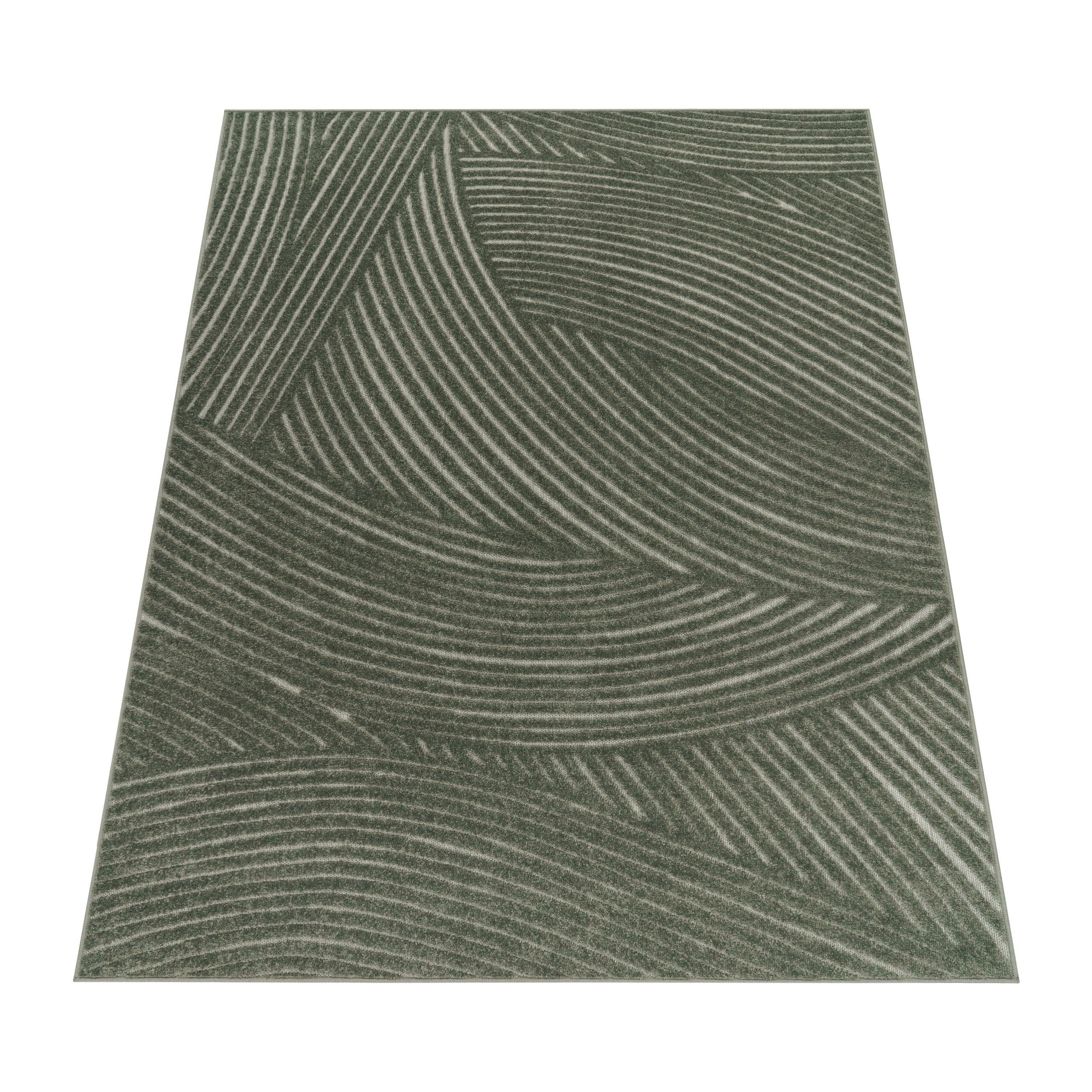 OUTDOORTEPPICH 160/220 cm Cotton 235 - Grün, Textil (160/220cm) - Paco Home