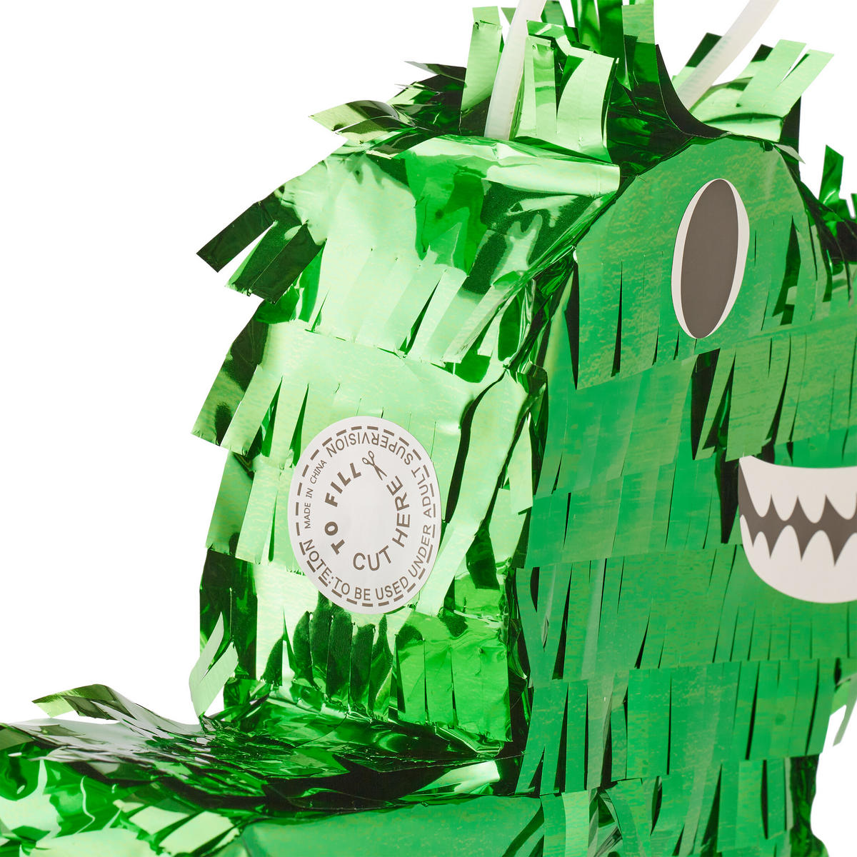 PINATA - Grün, Papier/Wellpappe (20/30/5cm) - Relaxdays