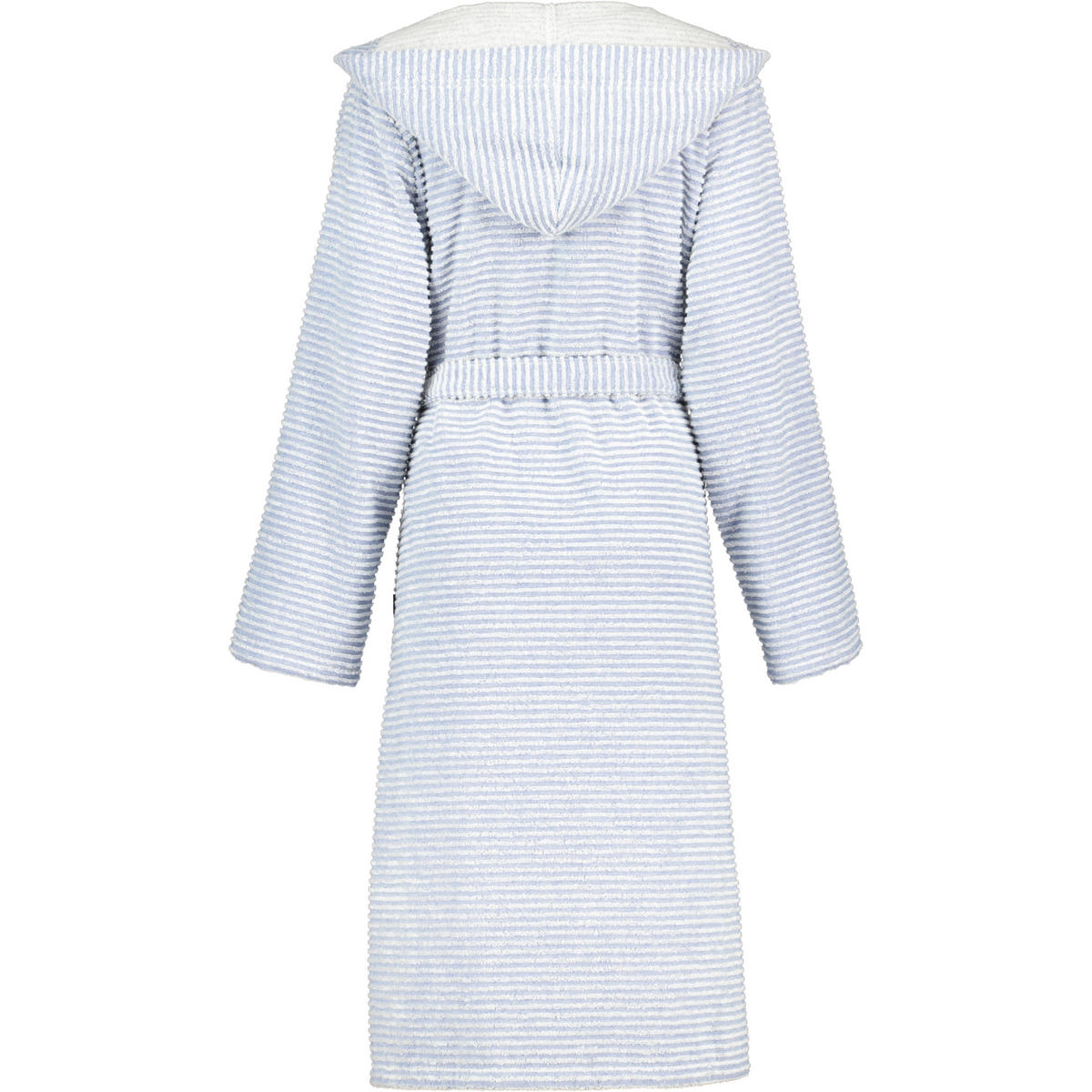BADEMANTEL DAMEN KAPUZE KAPUZE 6221 CAPRI - 11 - Blau, Textil (Mnull) - Cawoe