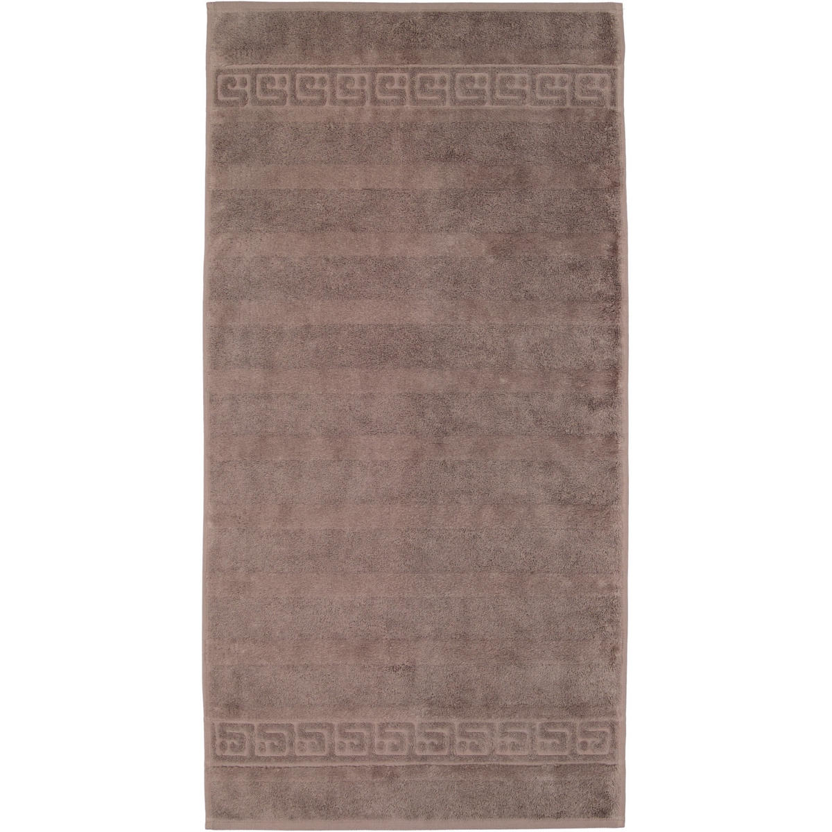 GÄSTETUCH NOBLESSE UNI 1001 WALNUSS - 348 - Braun, Textil (30/50cm) - Cawoe