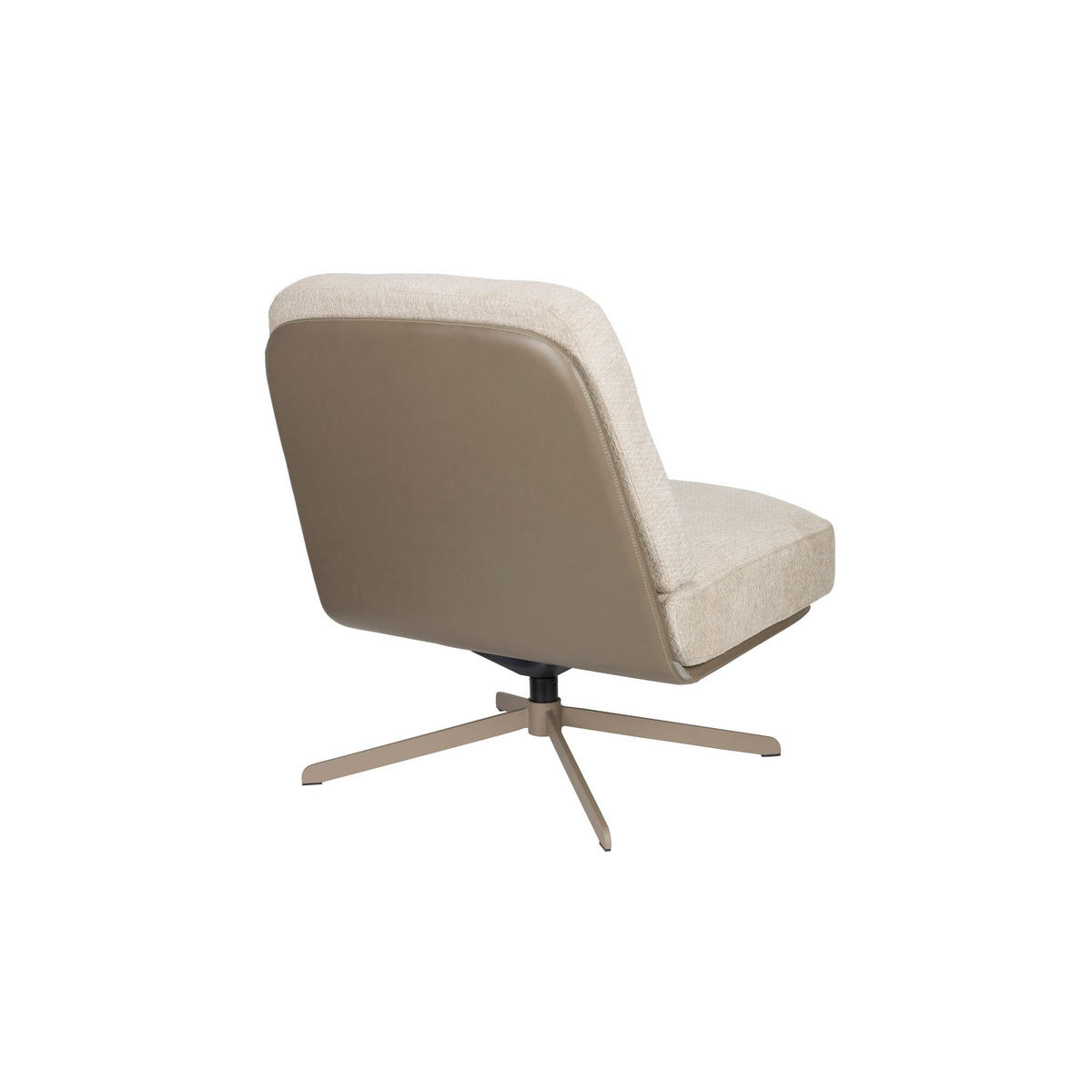 SESSEL Benjamin - Beige, Kunststoff (77/87/86cm) - Zuiver