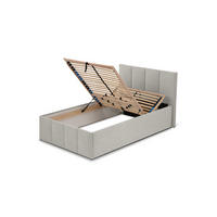 POLSTERBETT Dalas Grau 120 x 200 x 40 cm Bettkasten Mit hochwertiger Matratze H3 (bis 120 kg) und Lattenrost - Grau, Holz (120/200cm) - Halmon Schlafkomfort Betten 