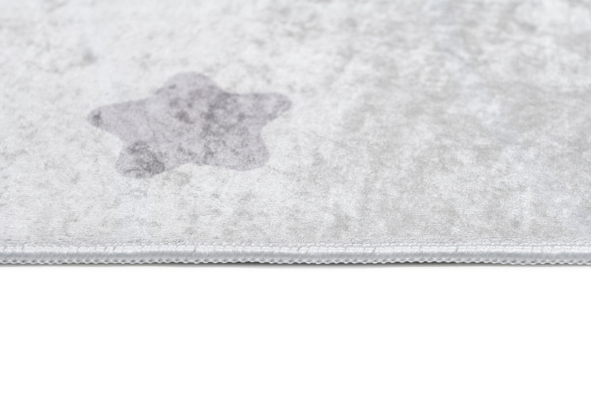 TEPPICH EMMA Grau 120/170 cm - Grau, Kunststoff (120/170cm) - Tapiso