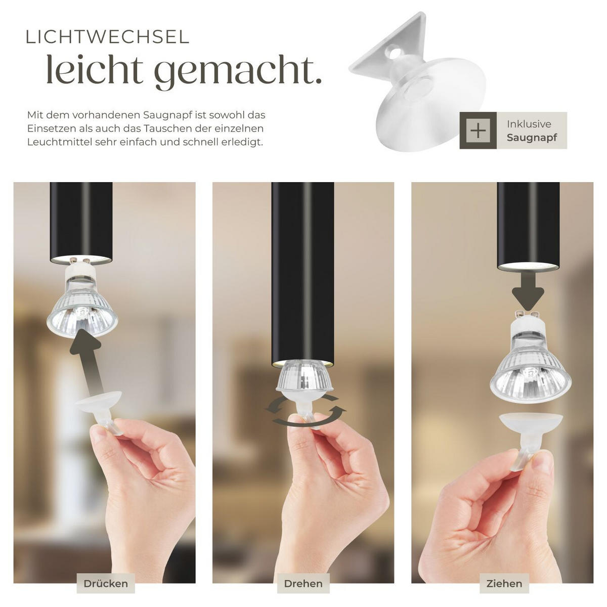 HÄNGELEUCHTE Lumea,75 x 9 x 146 cm ,schwarz - Schwarz, Metall (9/75/146cm) - tectake