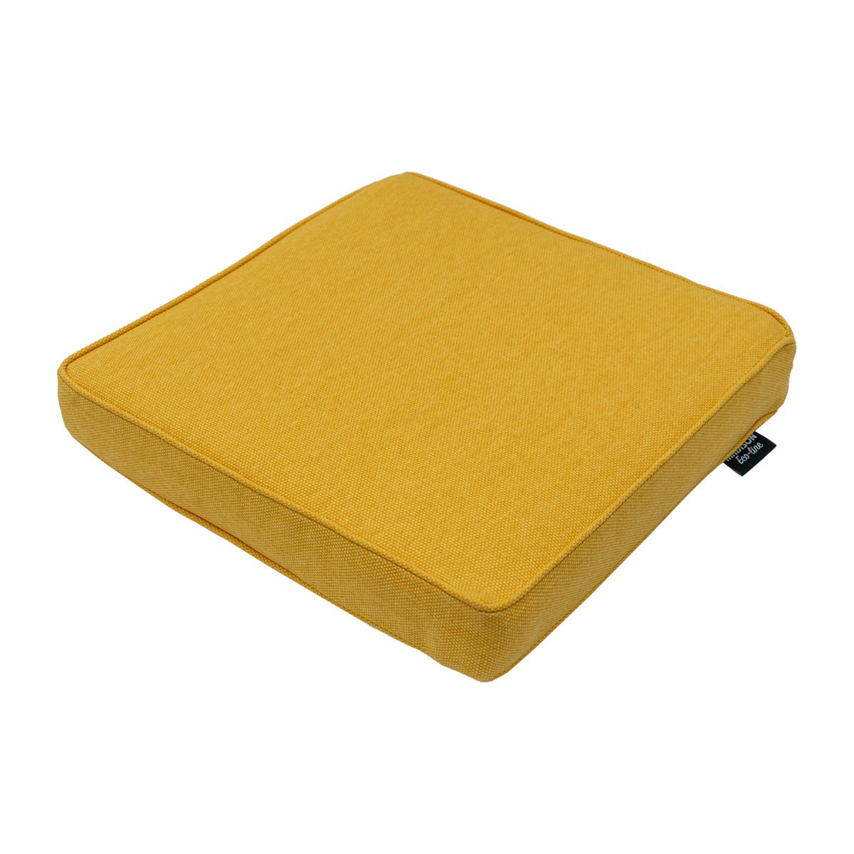 SITZKISSEN Canvas 40/40 cm 4er-Set - Gelb, Textil (40/7/40cm) - Madison