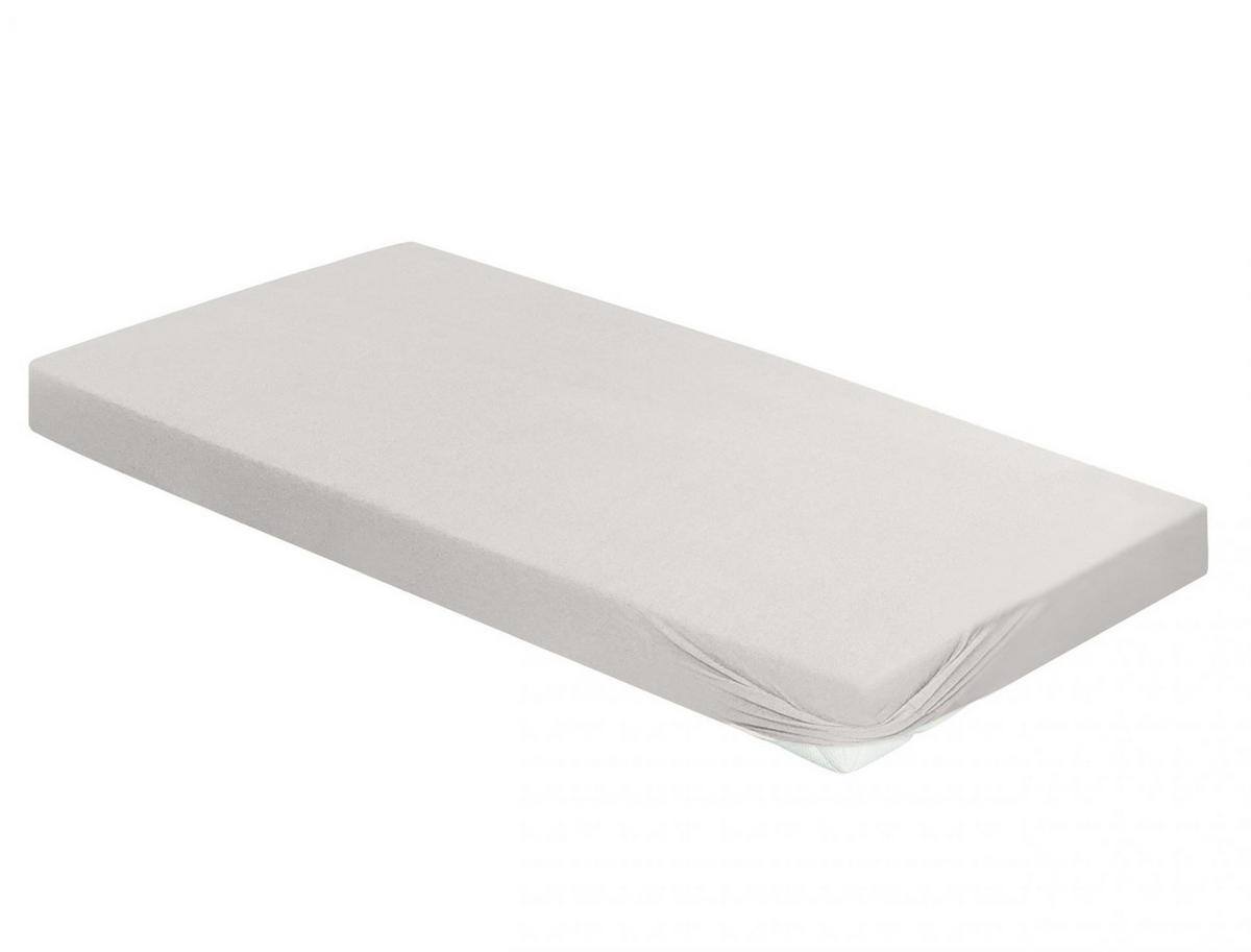 BETTTUCH MERKUR 0006 - Silberfarben, Textil (150/250cm) - Irisette