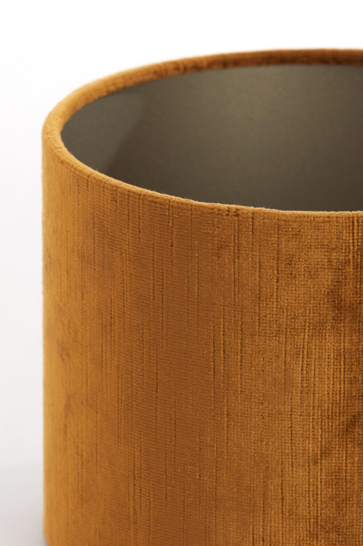 LAMPENSCHIRM Edelstein Gold Ø25/18 cm - Goldfarben, Textil (25/25/18cm) - Light & Living