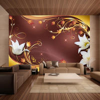 VLIESTAPETE Braun 100/70 cm - Goldfarben/Braun, Textil (100/1cm) - KUNSTLOFT